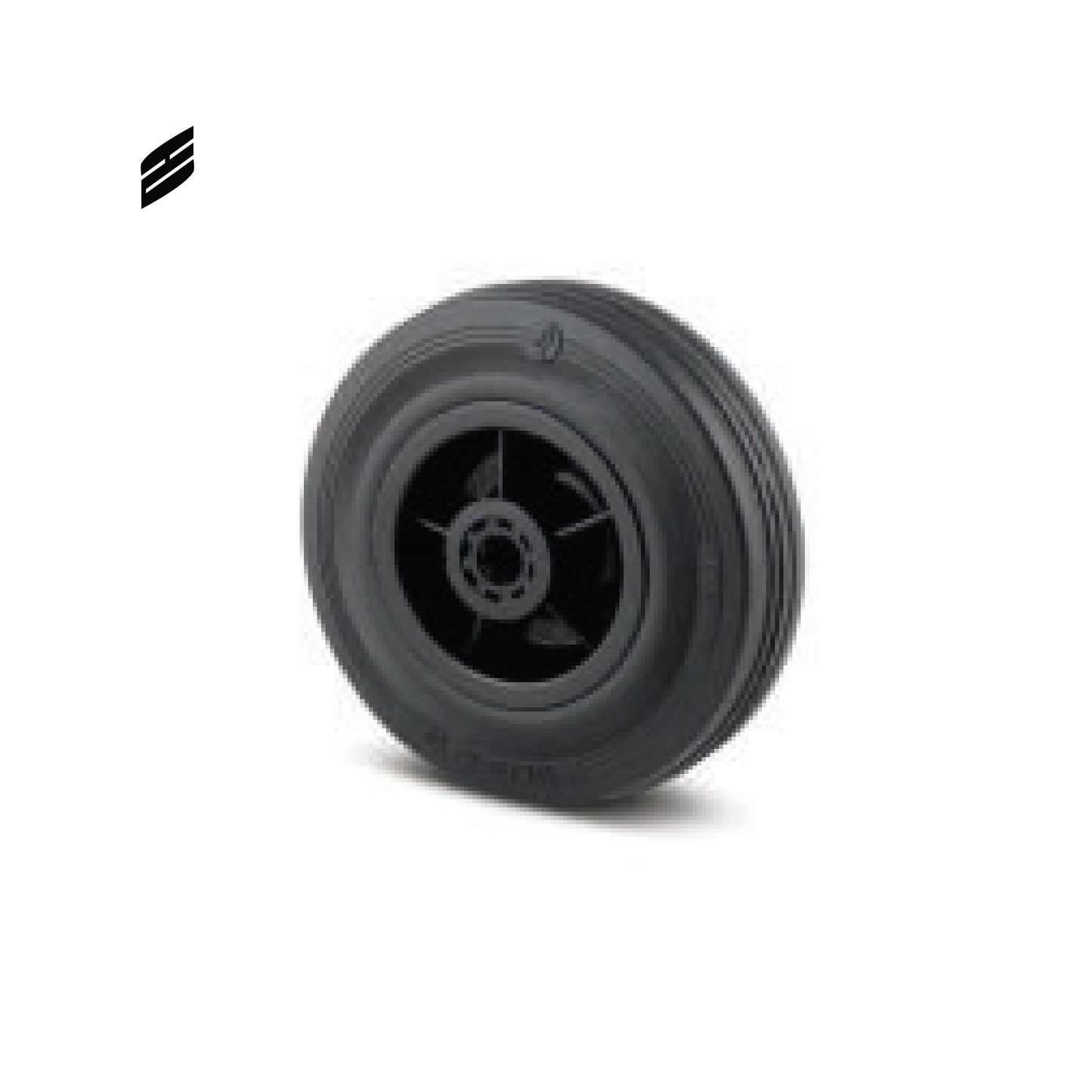 Rueda industrial blanda PVP