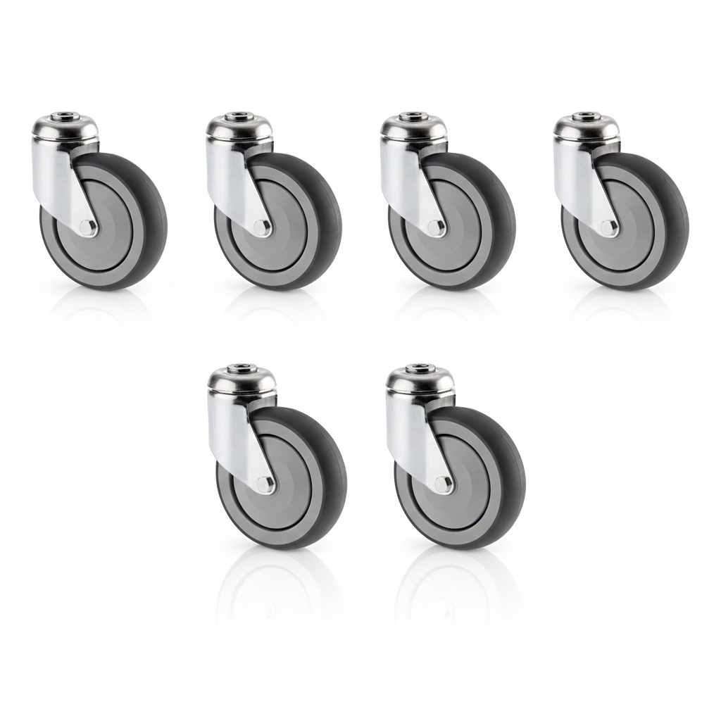 Rueda Giratoria Carro Supermercado PJP