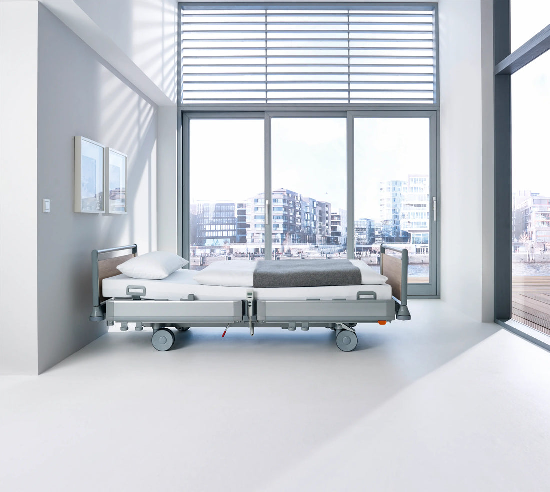 Cómo Elegir las Ruedas para una Cama Hospitalaria: Freno Central, Direccional y Conductiva