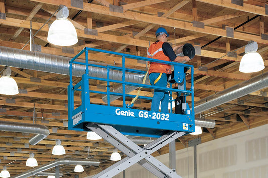 Elevador de tijera GENIE 2032: potencia, seguridad y eficiencia en altura