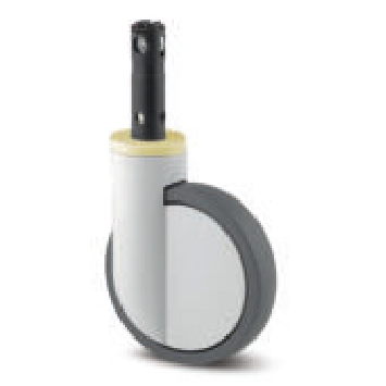 Ruedas para Medico freno central 5 pulgadas Dielectricas