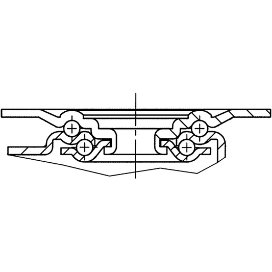 Rueda Serie 84 BOG NOX Giratoria 100 mm