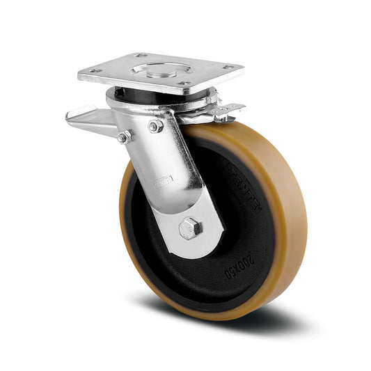 Rueda Serie96 FTP 200 WT60 Giratoria 200 mm