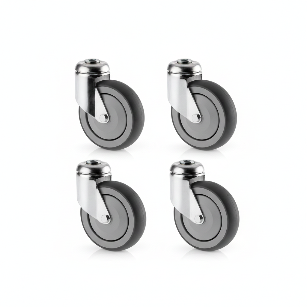 Rueda Giratoria Carro Supermercado PJP